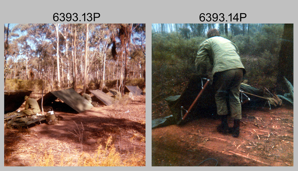 Regimental Training Military Skills Revision at Wellsford Forest and Army Survey Regiment, Fortuna Villa, Bendigo, 1986.