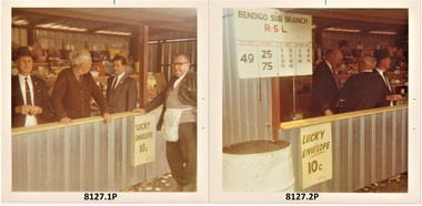 Photo re the Bendigo RSL Show Stalls.