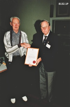 RSL State Certificate of Appreciation award