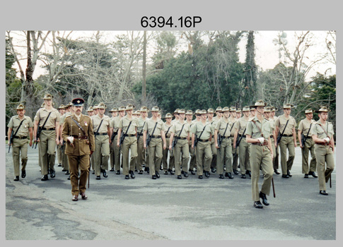 Corps Day Parade, Army Survey Regiment, Fortuna Villa, Bendigo. 1st July 1995.