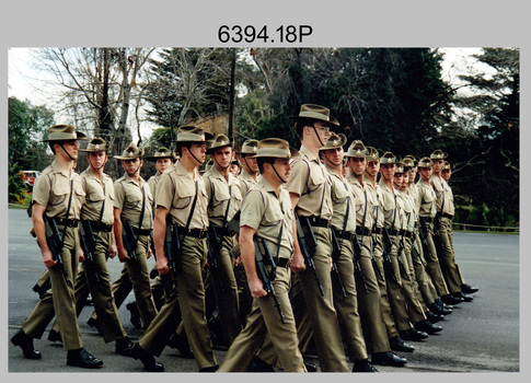 Corps Day Parade, Army Survey Regiment, Fortuna Villa, Bendigo. 1st July 1995.