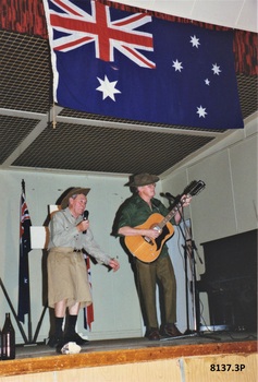 Entertainment at a Bendigo RSL Annual Dinner.