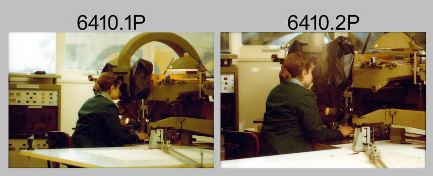 Wild B8 stereo feature extraction and AUTOMAP 1 computer systems operations. Army Survey Regiment, Fortuna, Bendigo. 1980. 