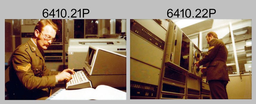 Wild B8 stereo feature extraction and AUTOMAP 1 computer systems operations. Army Survey Regiment, Fortuna, Bendigo. 1980. 