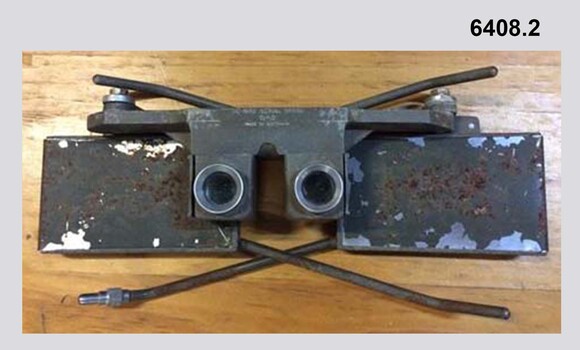 Universal Stereoscope before Restoration in its folded position