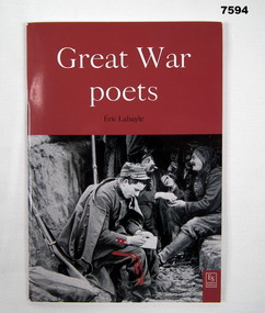 Biographies of World War One poets.