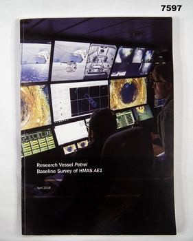 Book documenting the finding of a research vessel.