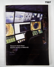 Book documenting the finding of a research vessel.