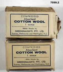 First aid Absorbent Cotton Wool.