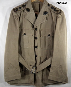 Army Service dress Summer Jacket with belt.