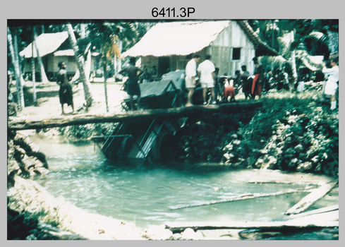 RASvy personnel undertaking topographic surveys in New Guinea, 1956.