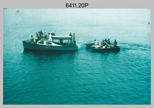 RASvy personnel undertaking topographic surveys in New Guinea, 1957. 