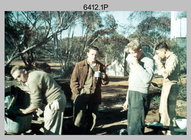 RASvy personnel undertaking topographic surveys in Victoria,1956 – 1958.