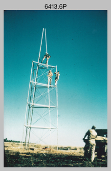 RASvy personnel undertaking topographic surveys in North Queensland in 1958. 