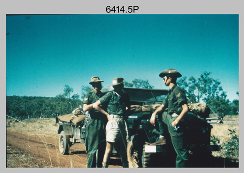 RASvy personnel undertaking topographic surveys in Northern Territory in 1959. 
