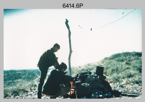 RASvy personnel undertaking topographic surveys in Northern Queensland in 1960. 