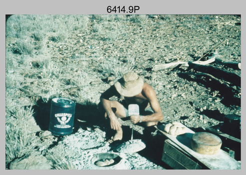 RASvy personnel undertaking topographic surveys in Northern Territory in 1960. 