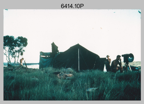 RASvy personnel undertaking topographic surveys in Northern Territory in 1960. 
