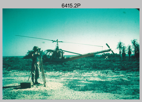 RASvy personnel undertaking topographic surveys in North Queensland in 1961. 