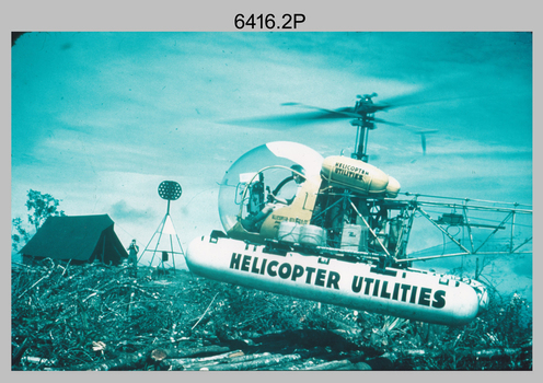 RASvy personnel undertaking topographic surveys in PNG in 1962. 
