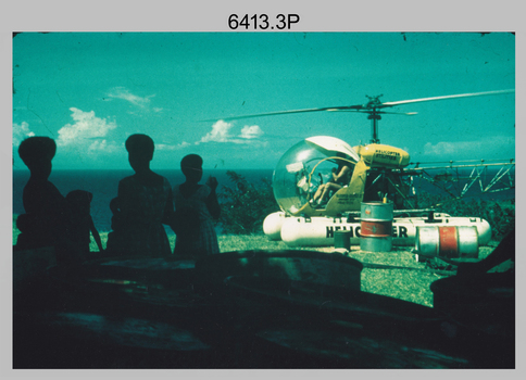 RASvy personnel undertaking topographic surveys in PNG in 1962. 