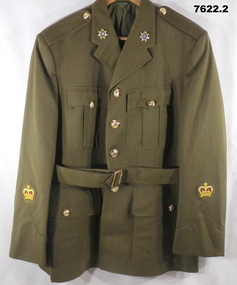 Army Service Dress Jacket with Belt.