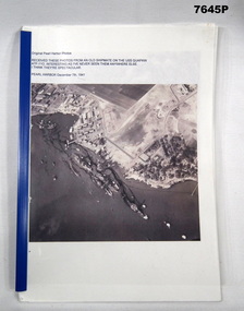 Booklet - COLLECTION OF PHOTOS AFTER PEARL HARBOUR BOMBING, PEARL HARBOUR PHOTOS, 1941