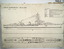 Design drawings of two Naval ships.