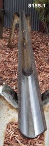 Photo shows the internal metal and rifling of the barrael