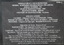 Plaque with details re the Heavy Howitzer.
