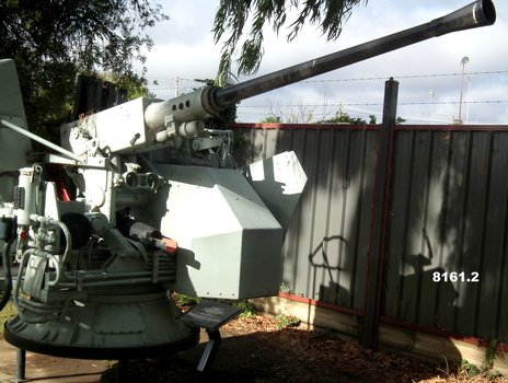 Photograph of a 40 MM Bofor Gun Mount.