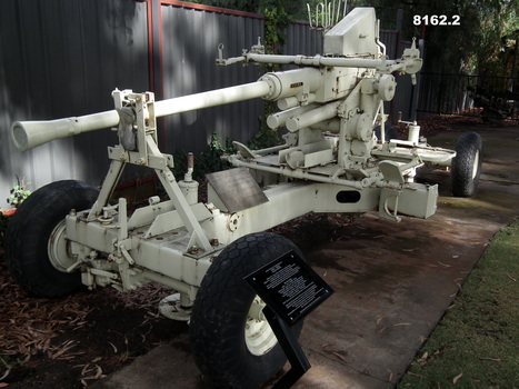 Bofor anti aircraft 40 mm towed gun.