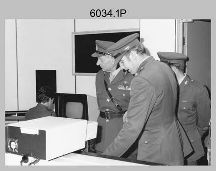 Chief of the General Staff Visit to the Army Survey Regiment, Fortuna Villa, Bendigo. 1979.