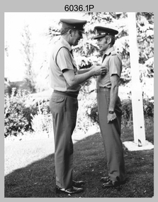 Defence Force Service Medal Presentations - Army Survey Regiment, Fortuna Villa, Bendigo. 1982.