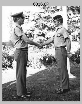 Defence Force Service Medal Presentations - Army Survey Regiment, Fortuna Villa, Bendigo. 1982.