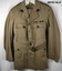 Khaki army summer uniform with peak cap.