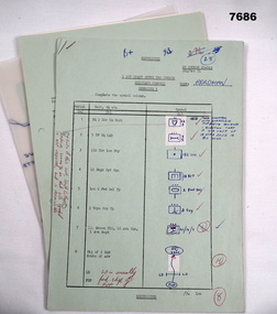 Collection of question and answer exercises on A4 paper.