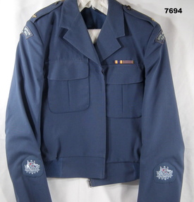 Uniform - JACKET, RAAF, Aust Govt Clothing Factory, Fletcher Jones, ADA, 1981