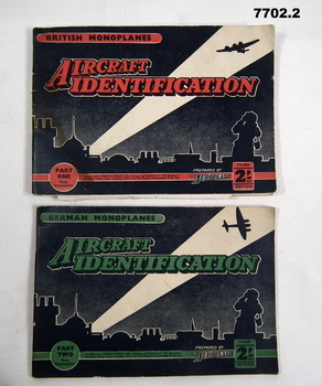 Two Books - Aircraft Identification WW2.