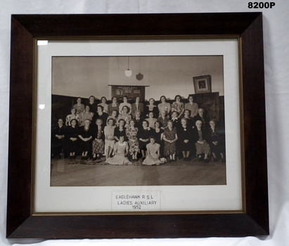 Photo of Eaglehawk RSL Ladies committee 1952