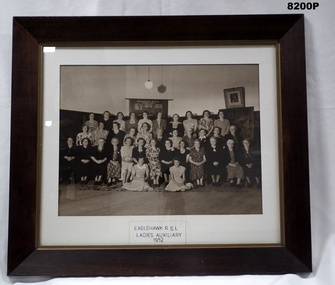 Photo of Eaglehawk RSL Ladies committee 1952