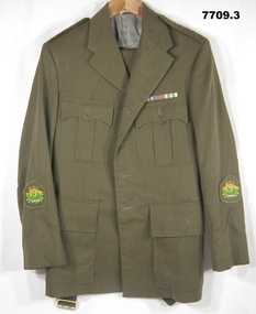 Army Service Dress Jacket and Trousers.