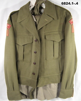 Full Battle dress, Khaki, Lt.Colonel.