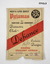 Manufacturers label from pyjama set.