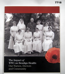 Book documenting the impact of WW1 on Health Community.