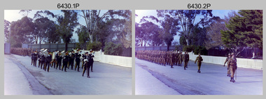 AHQ Survey Regiment Freedom of Entry Parade, Bendigo, 1970.