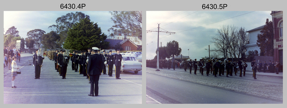 AHQ Survey Regiment Freedom of Entry Parade, Bendigo, 1970.