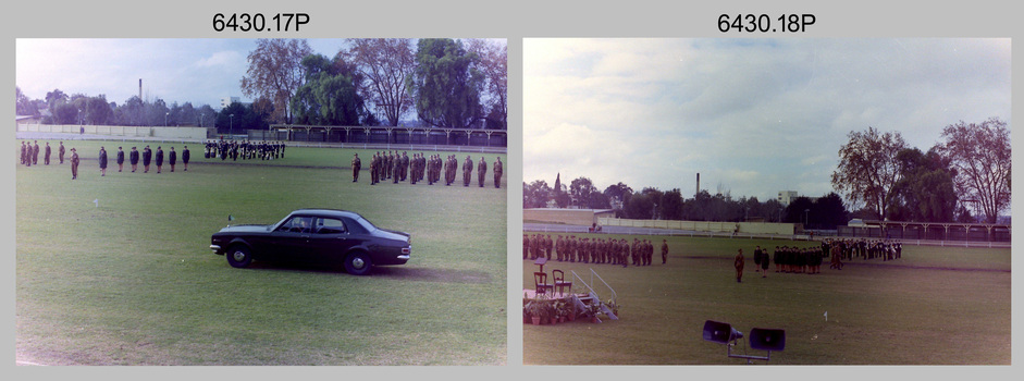 AHQ Survey Regiment Freedom of Entry Parade, Bendigo, 1970.