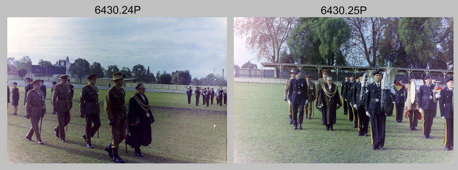 AHQ Survey Regiment Freedom of Entry Parade, Bendigo, 1970.