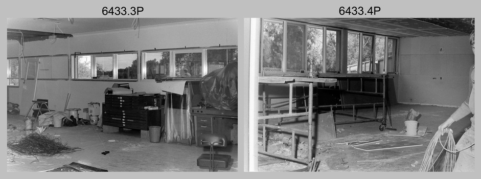 Air Survey Squadron building refurbishment c1982. 